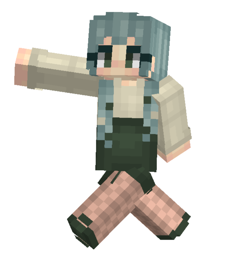 Minecraft person